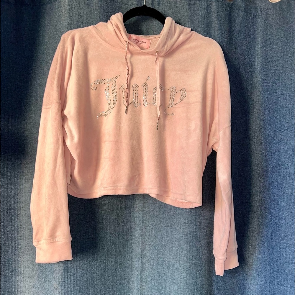 Cropped Juicy Couture Hoodie